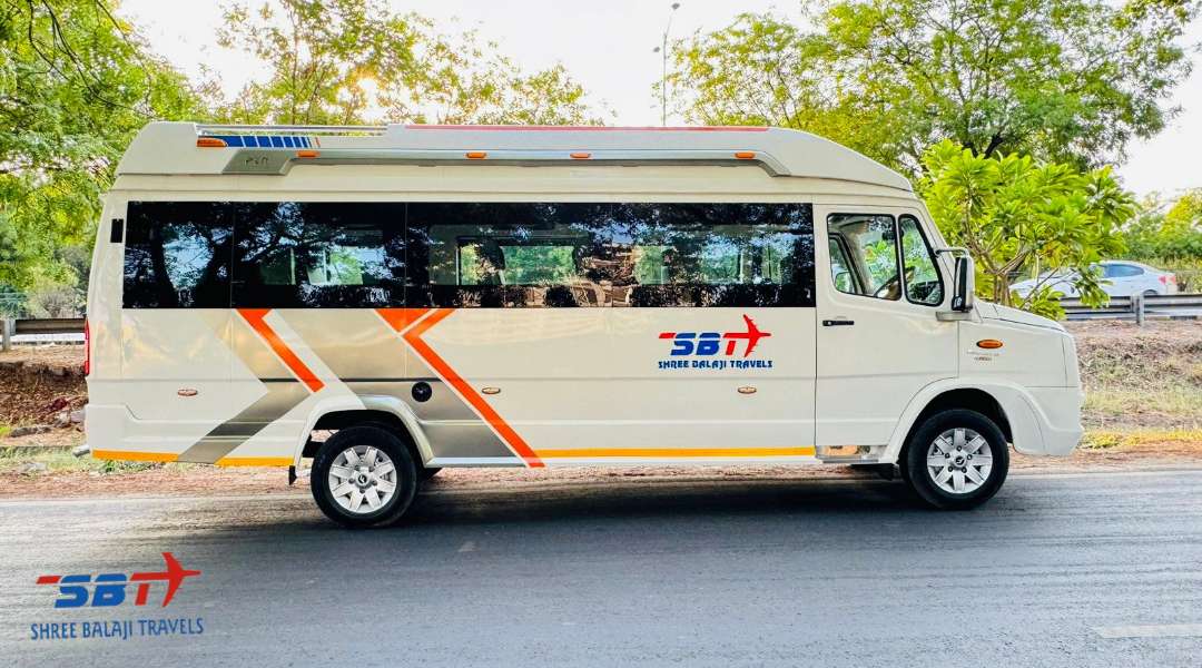 Tempo Traveller Rental Ahmedabad 20-Seater with AC Coach