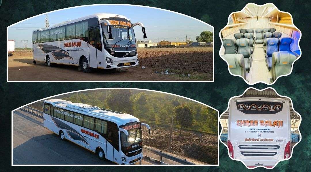 Cheap 49 Seater Bus Rental in Ahmedabad