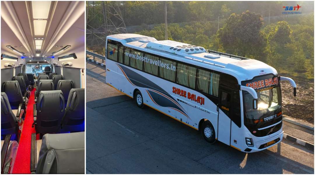 #Hire a 49-seater bus in Ahmedabad