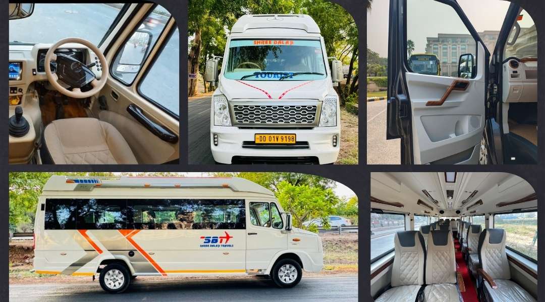 *20 Seater AC Tempo Traveller Rental in Ahmedabad*