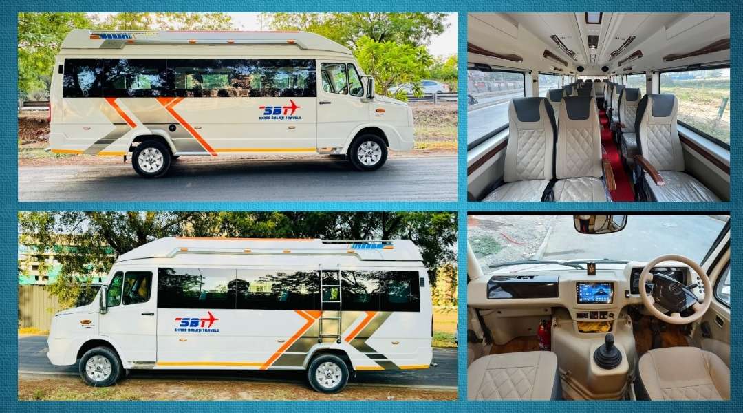 2×1 Tempo Traveller Rental in Ahmedabad 
