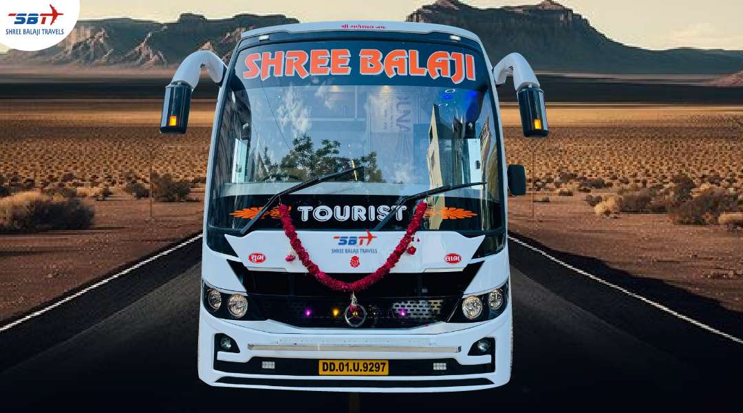 **49 Seater 2×2 AC Bus Rent in Ahmedabad** 